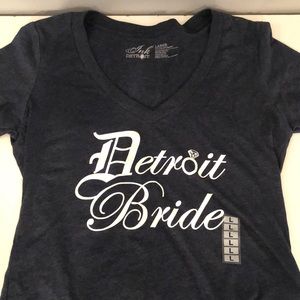 Detroit Bride Tee sz L